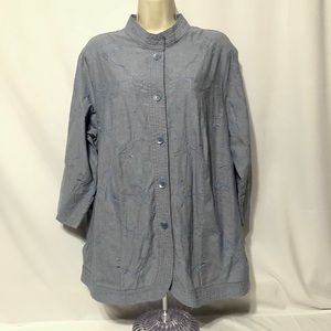 Classic Elements Women’s Kimono Style Shirt 16-18